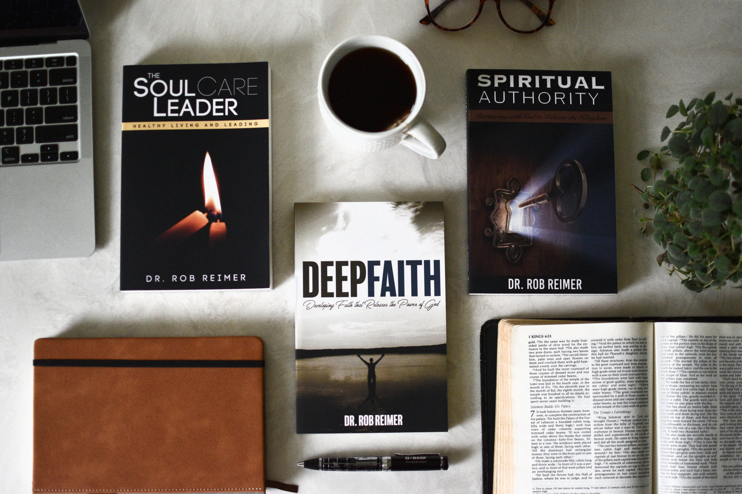 Spiritual Leadership (3 Book Bundle) -
Deep Faith, Soul Care Leader, & Spiritual Authority
