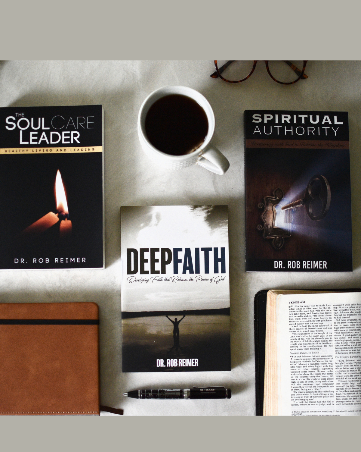 Spiritual Leadership (3 Book Bundle) -
Deep Faith, Soul Care Leader, & Spiritual Authority